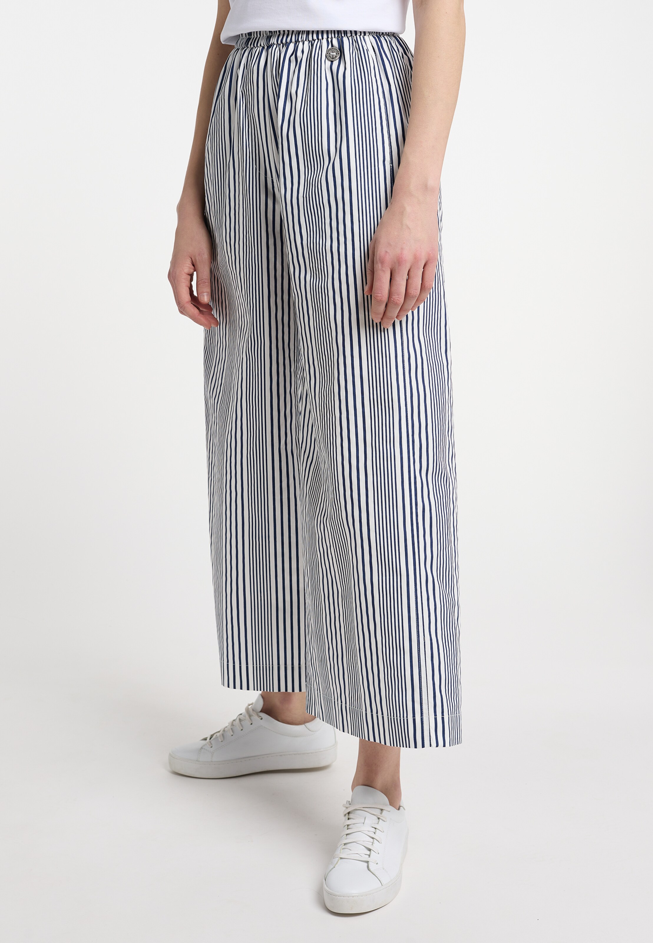 Culotte hose schwarz weiss gestreift Clearance